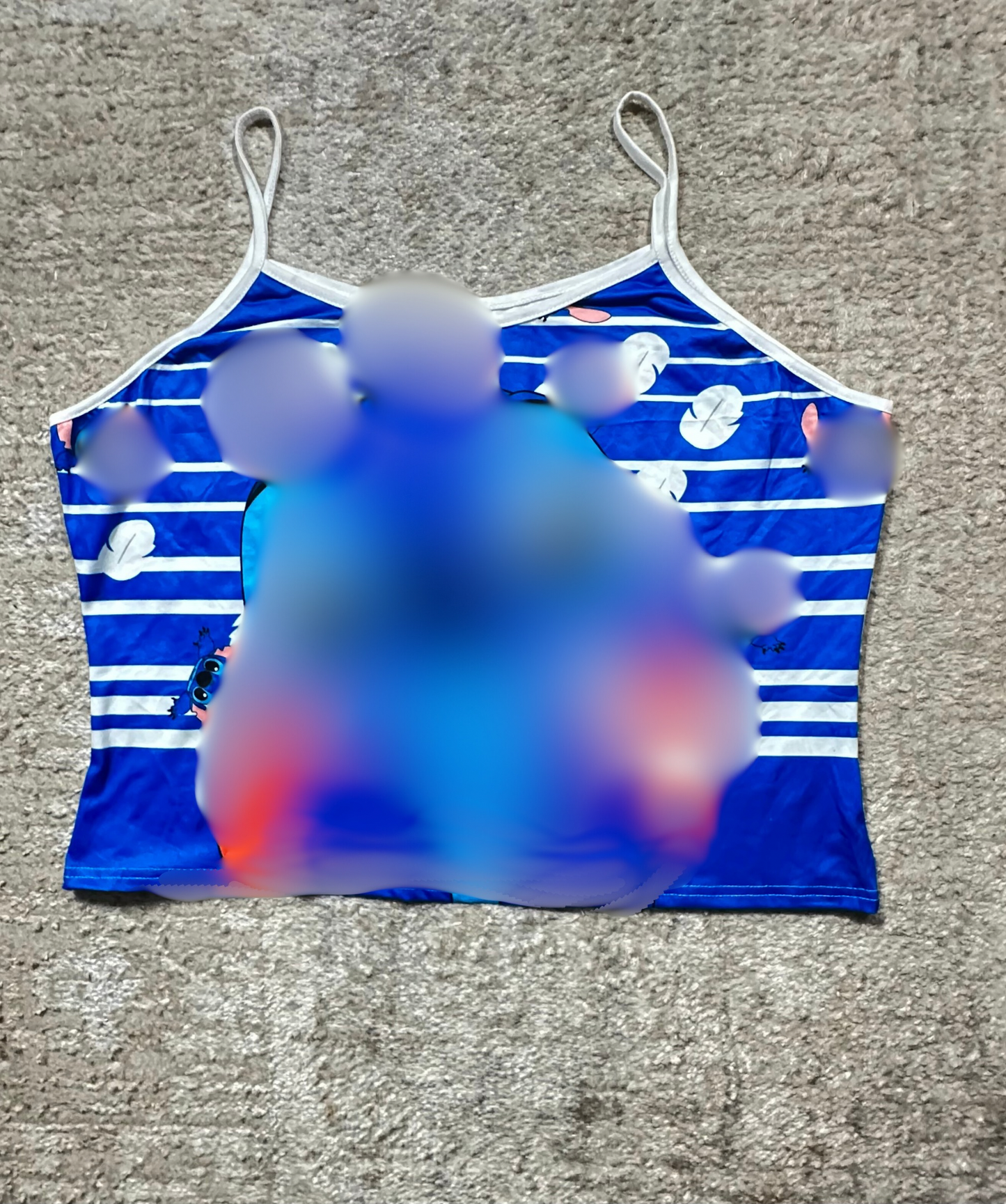 Blue Alien Baddie Cami Top