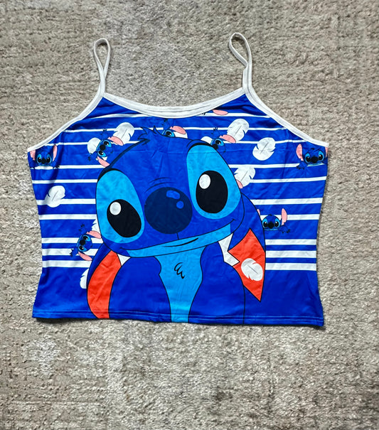 Blue Alien Baddie Cami Top