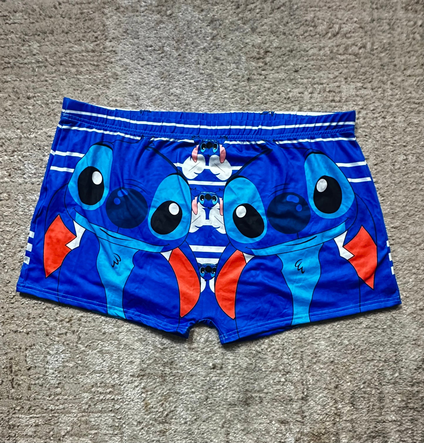 Blue Alien Baddie Lounge Shorts
